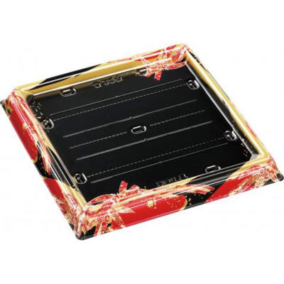 エフピコ 寿司桶 祝賀桶31-31PTおり姫赤 53633131 1ケース(120個(10個×12))（直送品）