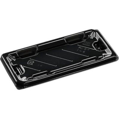 エフピコ 寿司容器 麗角 1-4 黒 54030104 1ケース(900個(50個×18))（直送品）