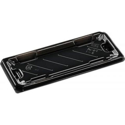 エフピコ 寿司容器 麗角 1-5 黒 54030105 1ケース(800個(50個×16))（直送品）