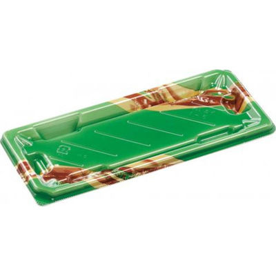 エフピコ 寿司容器 麗角 1-5 うるわし緑 54050105 1ケース(800個(50個×16))（直送品）