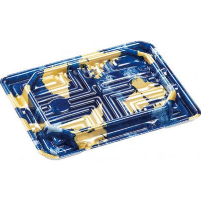 エフピコ 刺身容器 涼角 20-15 れん石青 55012015 1ケース(800個(50個×16))（直送品）