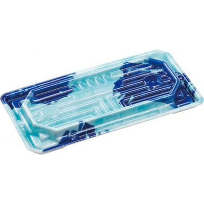 エフピコ 刺身容器 涼角 24-12 ななみ青 55022412 1ケース(600個(50個×12))（直送品）