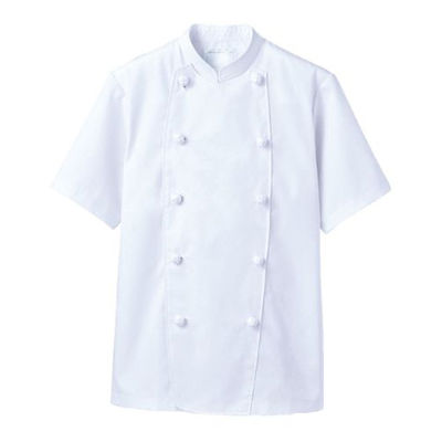 住商モンブラン 6-612_5L コックコート 兼用 半袖 白 5L 1ケース(1個)（直送品）