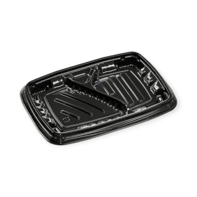 エフピコ 弁当容器 MSDレイア24-17-1 黒 7E012438 1ケース(600個(50個×12))（直送品）