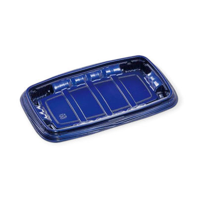 エフピコ 弁当容器 MSDレイア24-15 Mブルー 7E012446 1ケース(600個(50個×12))（直送品）