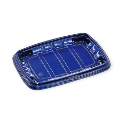 エフピコ 弁当容器 MSDレイア24-17 Mブルー 7E012450 1ケース(600個(50個×12))（直送品）