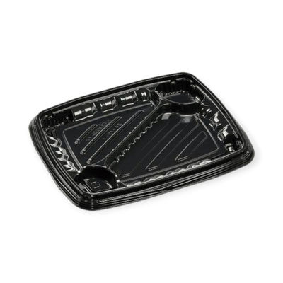 エフピコ 弁当容器 MSDレイア24-19-1 黒 7E012462 1ケース(600個(50個×12))（直送品）