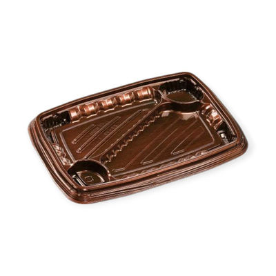 エフピコ 弁当容器 MSDレイア27-19-1 Mオーク 7E012721 1ケース(400個(50個×8))（直送品）