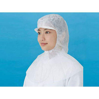 日本メディカルプロダクツ 不織布キャップ つくつく帽子 EL-201T 白 1ケース(400個(50個×8))（直送品）