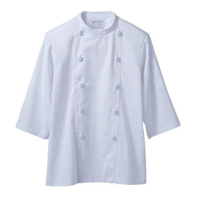 住商モンブラン TC6623-2_6L コックコート 兼用7分袖 白 6L 1ケース(1個)（直送品）