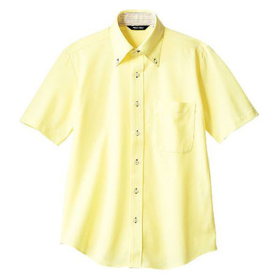 住商モンブラン ZK2712-3CB_SS ニットシャツ 兼用 半袖 イエロー SS 1ケース(1個)（直送品）