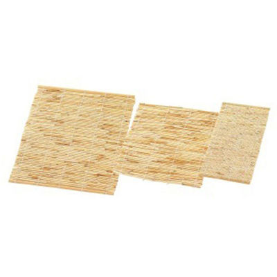 アサヒグリーン 和菓子用 ミニすだれ ヨシ 25×27 2527 1ケース(600個(1個×600))（直送品）