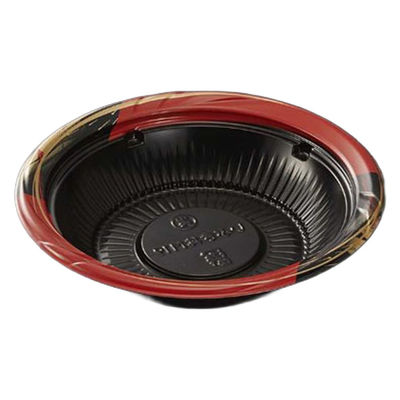 中央化学 どんぶり容器 CTいぶき丼 M19 めぐりR-BK身 00643140 1袋(50個)（直送品）