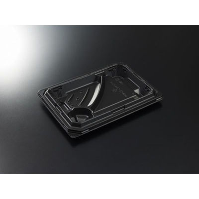 中央化学 弁当容器 CT宝台膳 23-16N BK 身 00772380 1袋(50個)（直送品）