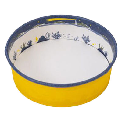 東洋アルミエコープロダクツ テイクアウト容器 紙コップ134φ海 NV/YE K8131Z 1ケース(1000個(100個×10))（直送品）