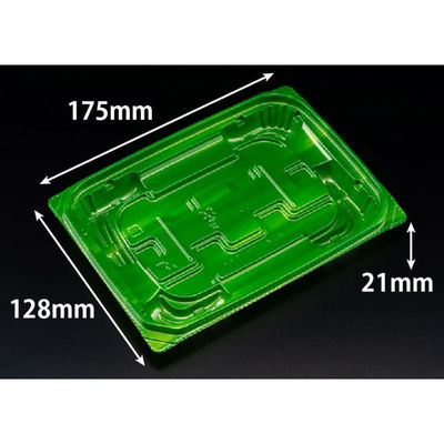 リスパック 惣菜容器 バイオ 優越 18-13B ベロアグリーン PBDR455 1ケース(900個(50個×18))（直送品）