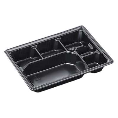 中央化学 弁当容器 HS 古今 L-10 黒 身 00710601 1ケース(800個(50個×16))（直送品）