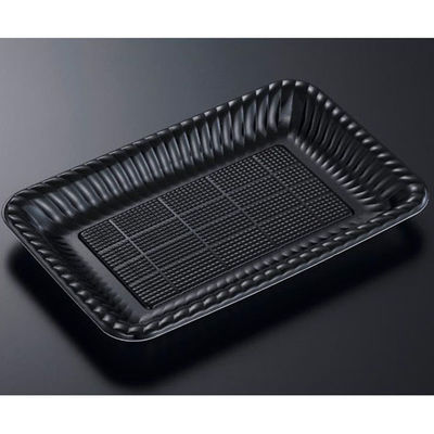 中央化学 オードブル容器 PDプレートK30-20 黒 内 身 00304405 1袋(50個)（直送品）