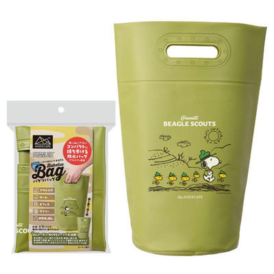 サンナップ 防水バッグ アンドスケープ バケツバッグビーグルスカウトカーキ BB-BSKA 1ケース(50個(1個×50))（直送品）