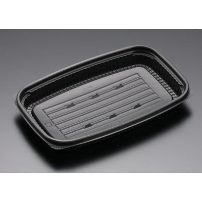 リスパック 惣菜容器 バイオデリカ H-APS450BN 黒 RHIH465 1袋(50個)（直送品）