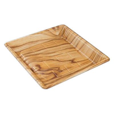 中央化学 発泡トレー 美栄え桶 24-24 木理BR 00770273 1袋(50個)（直送品）