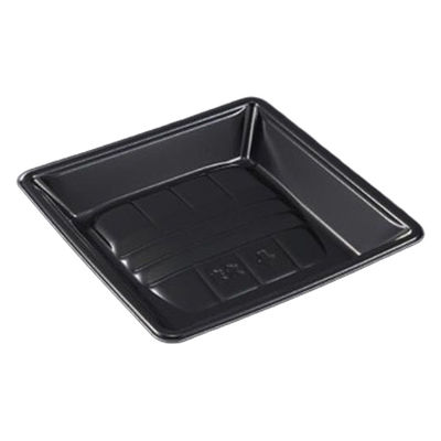 中央化学 発泡トレー 美栄え桶 20-20 黒 00770254 1袋(50個)（直送品）