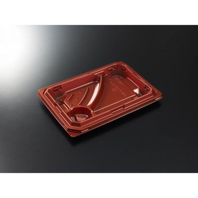 中央化学 弁当容器 CT宝台膳 23-16N メタDR 身 00772381 1袋(50個)（直送品）