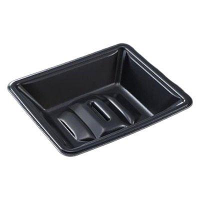 中央化学 発泡トレー 美栄え桶 15-13 黒 00770236 1ケース(2000個(50個×40))（直送品）