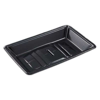 中央化学 発泡トレー 美栄え桶 25-15 黒 00770175 1ケース(1000個(50個×20))（直送品）