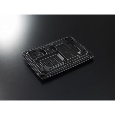 中央化学 弁当容器 CT宝台膳 23-16E BK 身 00772370 1袋(50個)（直送品）
