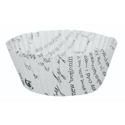 天満紙器 ケーキカップ No.8深 グラシン レター柄 1000枚入 1130008 1ケース(6個(1個×6))（直送品）