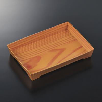 中央化学 寿司容器 SKS 17-12 木目 身 00778731 1袋(50個)（直送品）