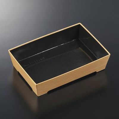 中央化学 寿司容器 SKS 17-12(43) 黒-木曽 身 00778734 1袋(25個)（直送品）