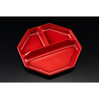 リスパック 弁当容器 バイオデリカ かさね 八角 20 中皿1 RBS RHHJ946 1ケース(600個(50個×12))（直送品）