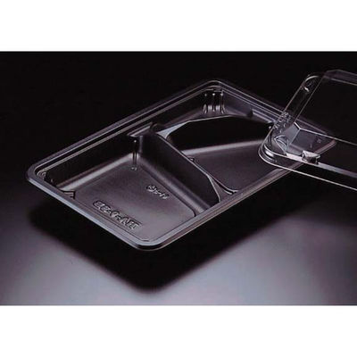 リスパック 弁当容器 バイオデリカ HA 9-3B 黒 RHHC020 1ケース(800個(50個×16))（直送品）