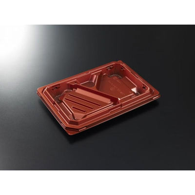 中央化学 弁当容器 CT宝台膳 23-16L メタDR 身 00772376 1袋(50個)（直送品）