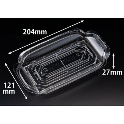 リスパック 刺身容器 バイオ 華ノ枠 20-12B クリア FHNW301 1袋(50個)（直送品）