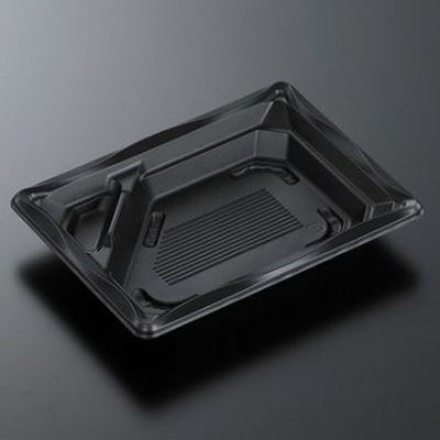 中央化学 弁当容器 CT いろは 18-13TS BK 身 00304102 1ケース(1200個(50個×24))（直送品）