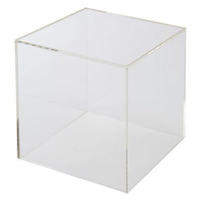 クルーズ アクリル什器 アクリルボックス5面体 15cm角 AB-150 1ケース(18個(1個×18))（直送品）