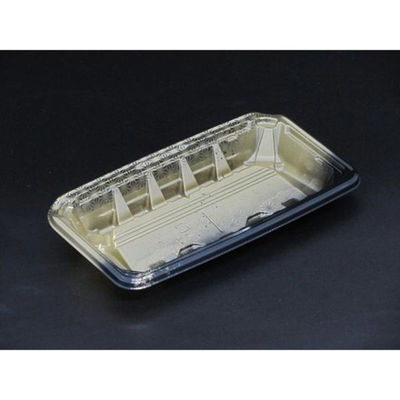 リスパック 刺身容器 バイオPET 流し盛 20-11B 組子金 FAPU314 1袋(50個)（直送品）