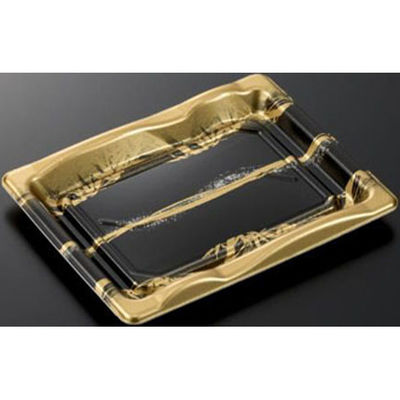 中央化学 寿司容器 豊味 6-2 ささなりBK 身 00687451 1袋(50個)（直送品）