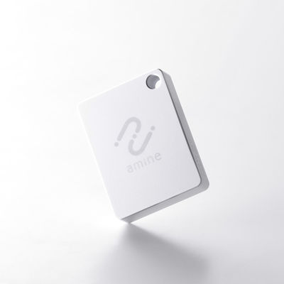 スマートタグ 紛失防止 小型 防水・防塵 IP68 耐衝撃 アラーム機能付き ホワイト LGT-NNTG1WHA エレコム 1個（直送品）