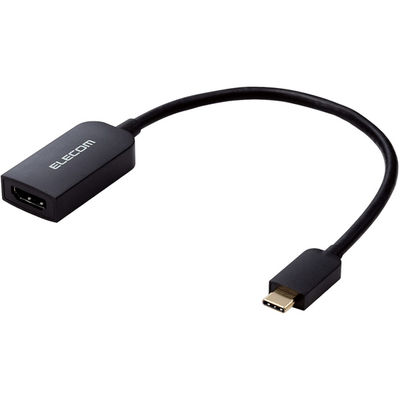 変換アダプター USBタイプC-HDMI ミラーリング対応 15cm MPA-CHDMIQBK3 エレコム 1個（直送品）
