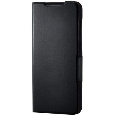 G254 ケース レザー 手帳型 マグネット 超軽量 ブラック PM-G254PLFUBK エレコム 1個（直送品）