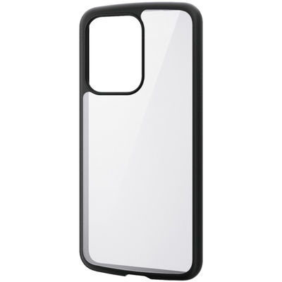 O251 ケース ハイブリッド 衝撃吸収 軽量 薄型 ブラック PM-O251TSLFCBK エレコム 1個（直送品）