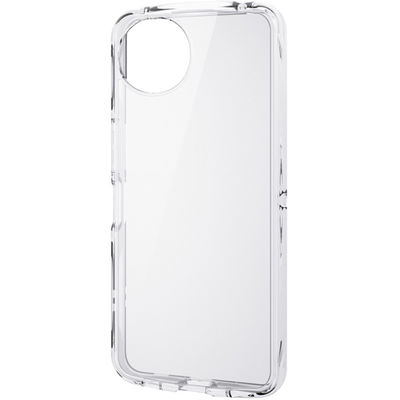 AQUOS wish5 (SH-52F) ケース ハイブリッド 衝撃吸収 クリア PM-S251TSLACR エレコム 1個（直送品）