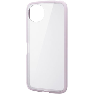 AQUOS wish5 (SH-52F) ケース ハイブリッド 衝撃吸収 ラベンダー PM-S251TSLFCPU エレコム 1個（直送品）