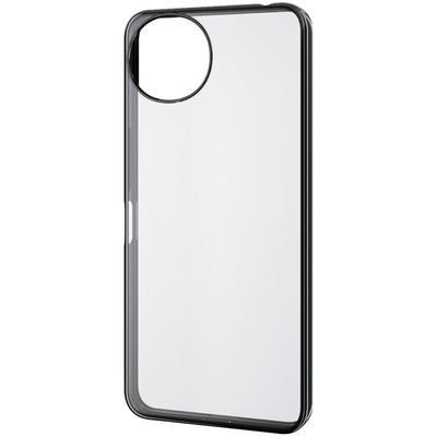 AQUOS wish5 (SH-52F) ケース ソフト メタリックブラック PM-S251UCTMBK エレコム 1個（直送品）