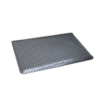 MISM 静電気対応クッションマット45x75cm 黒 1枚 1セット(1枚×6)（直送品）