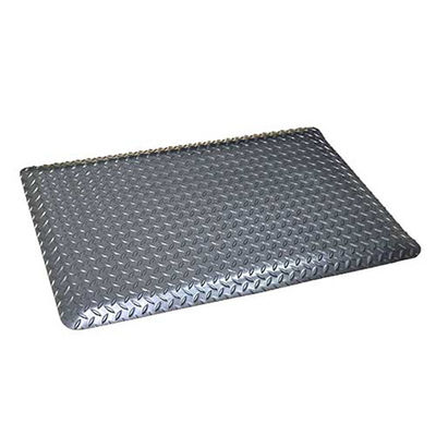MISM 静電気対応クッションマット60x90cm 黒 1枚 1セット(1枚×4)（直送品）